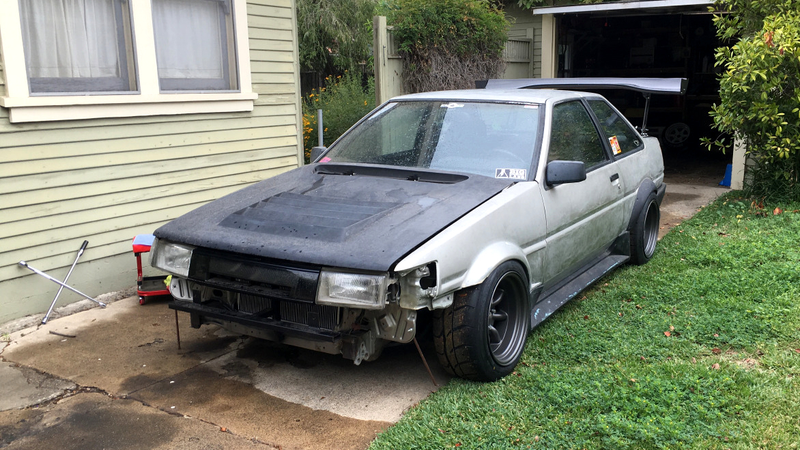 A very large wing appeared while the front end received some additional work.